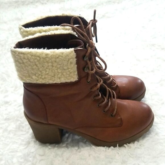 đ
şRouge BrownâAnkle With Fur Szâ11 - Picture 4 of 7